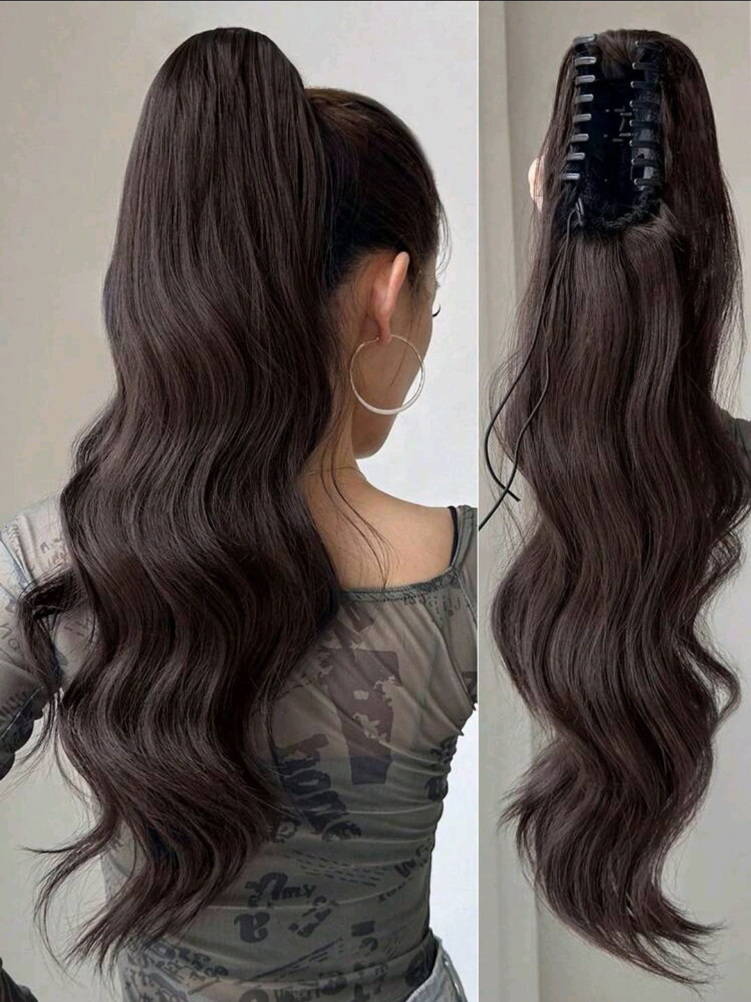 Claw Ponytail Extension