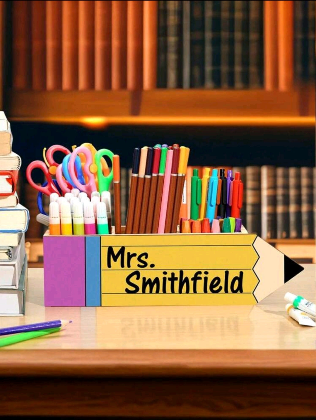 Personalised Large Pen Holder