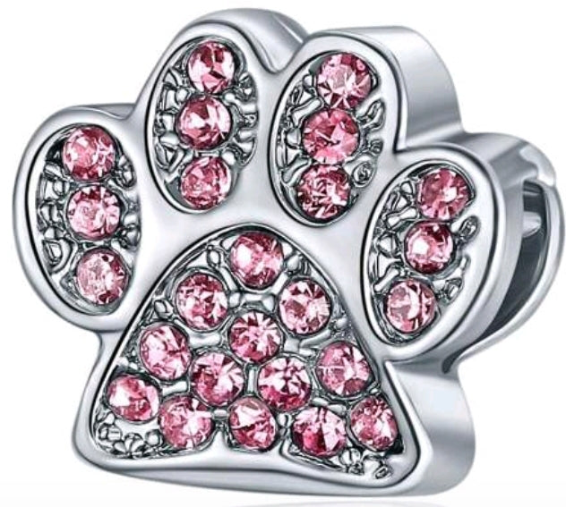 Animal Paw Print Charm