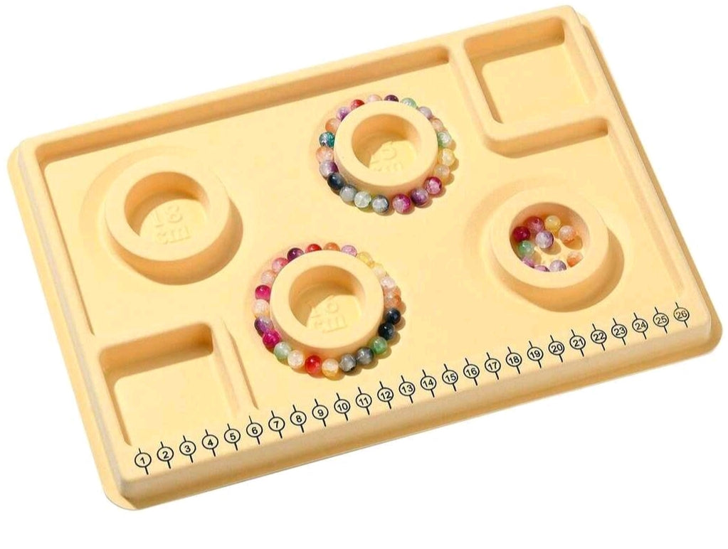 Plastic Jewellery Board and Bead Roller