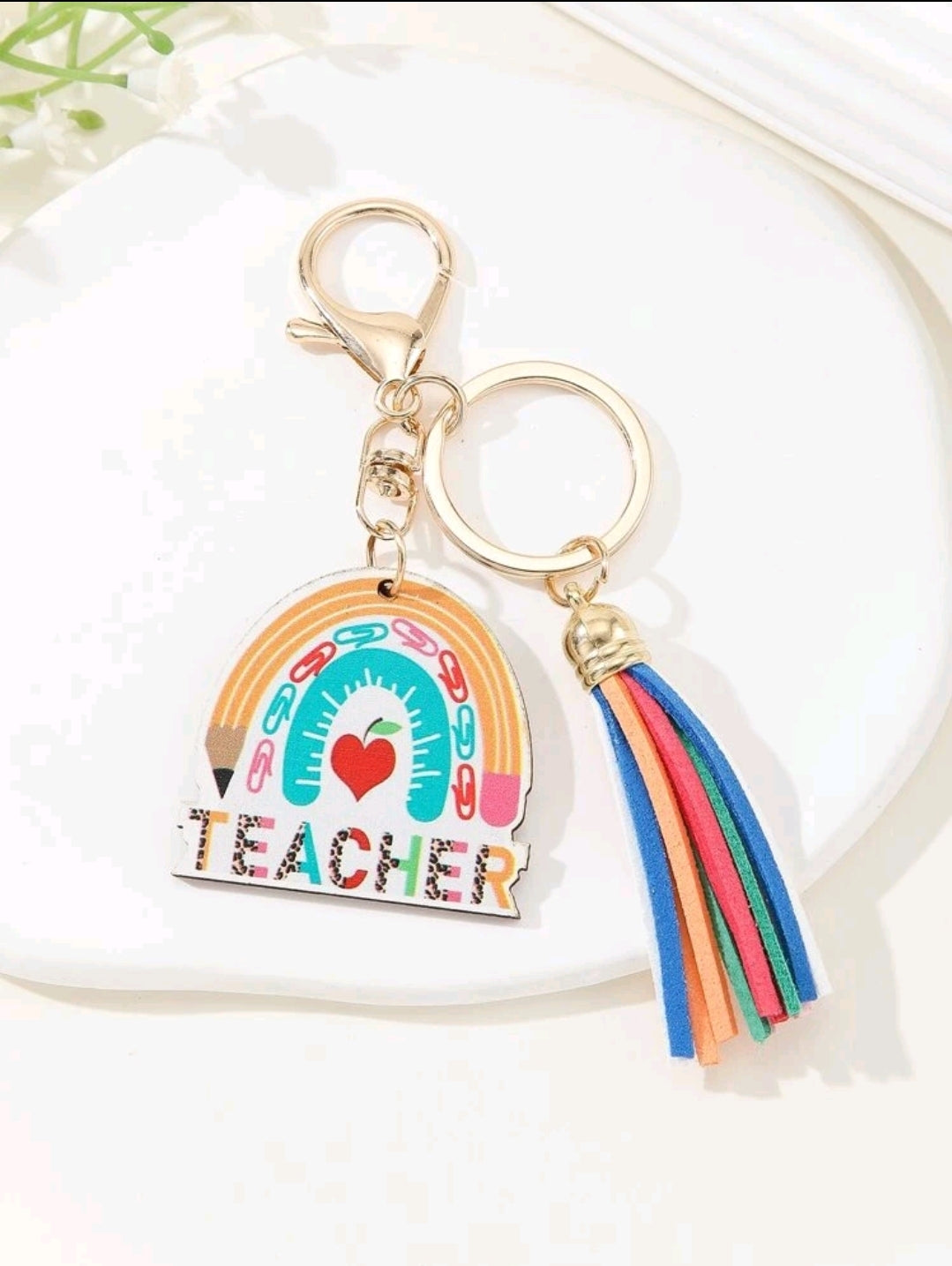 Teacher Keyring