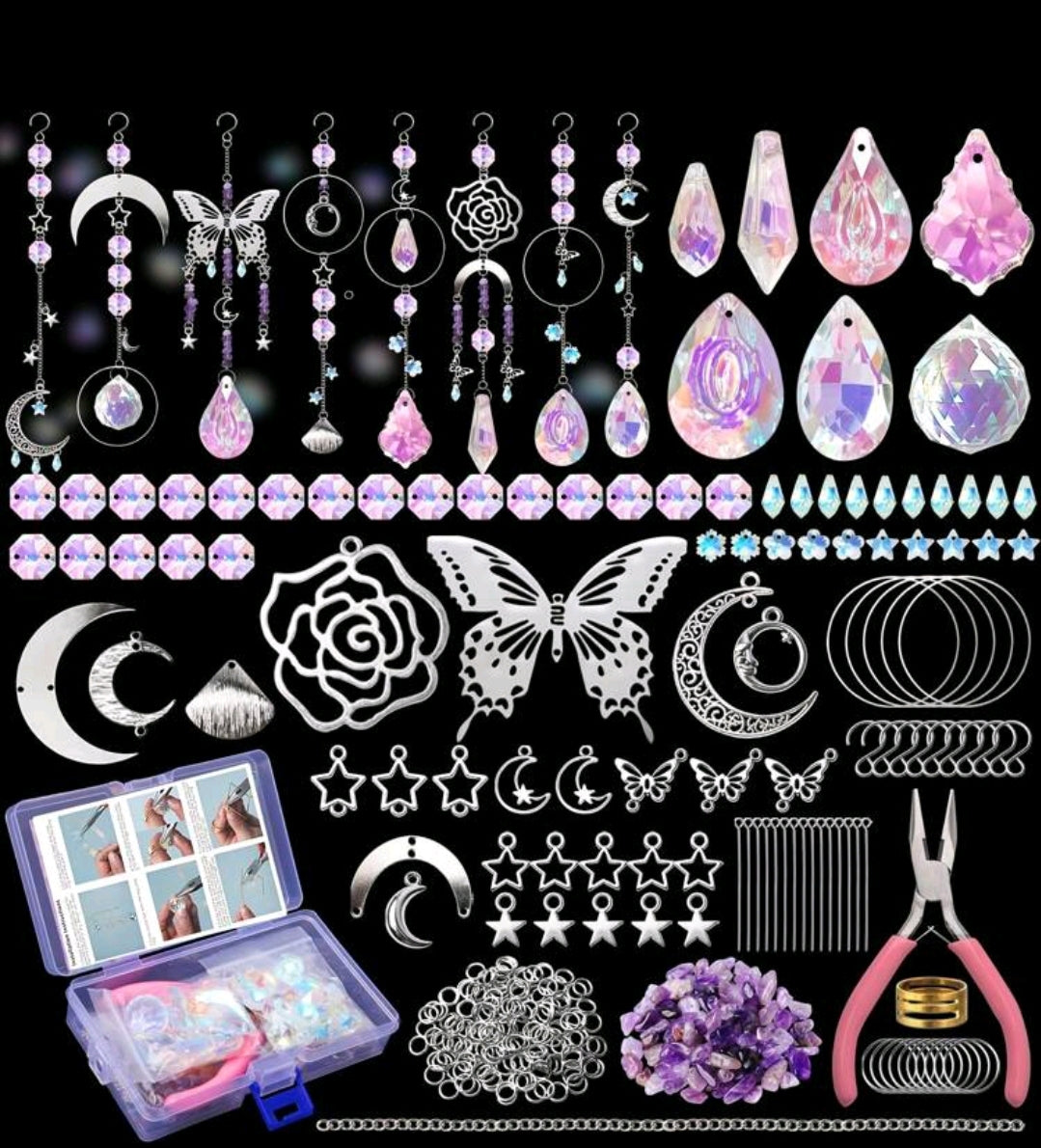 350 Pieces Butterfly Sun Catcher