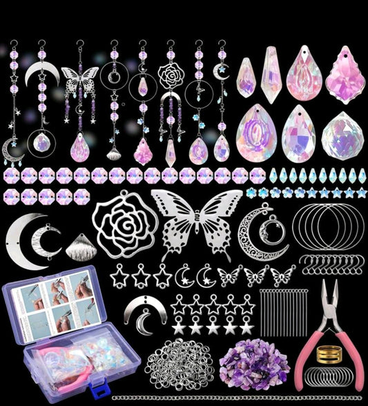 350 Pieces Butterfly Sun Catcher