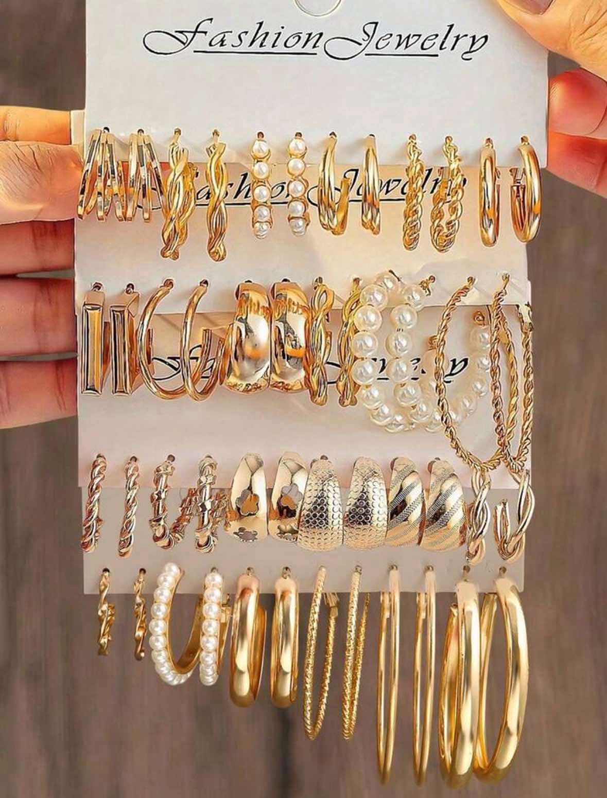 Gold Earring Bundle