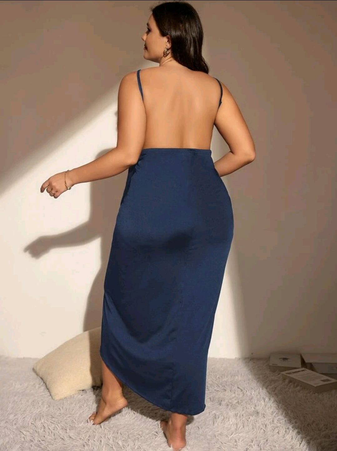 Curve Beach Wrap Dress
